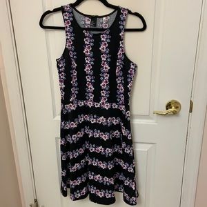 2/$30 H&M Floral Fit and Flared Dress